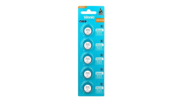 bateria litowa Vinnic CR1616 - 5 sztuk