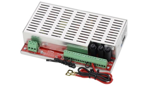 Moduł zasilacza do systemów przeciwpożarowych EN54M-3A17-40 27,6V/3A/2×17-40Ah