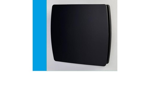 Wentylator domowy Eol F10B Onyx STANDARD, fi 100 mm, kolor czarny