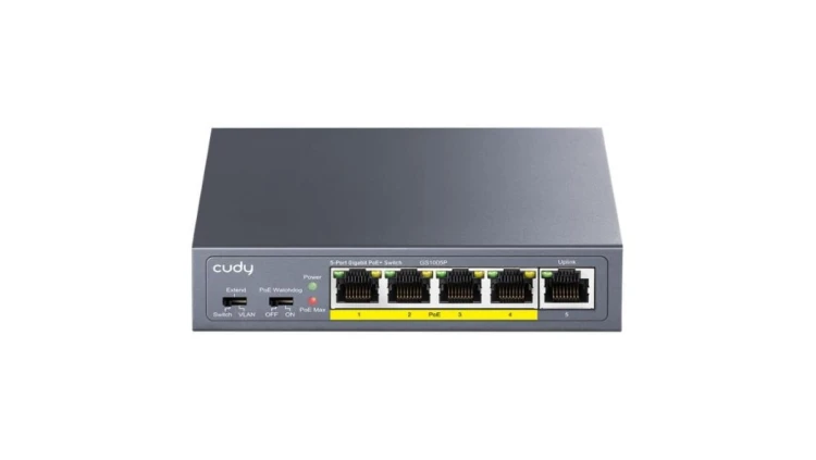 GS1005P Switch PoE 5 portów CUDY