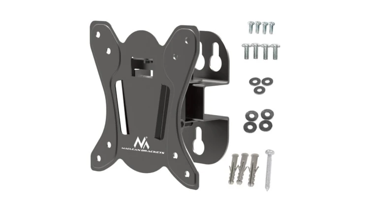 Uchwyt do telewizora lub monitora Maclean, max. VESA 100x100, 13-32, 30kg, czarny, MC-415