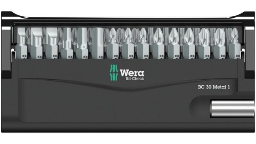 ZESTAW BITÓW BIT-CHECK 30 METAL 1 SB, 30 CZ.