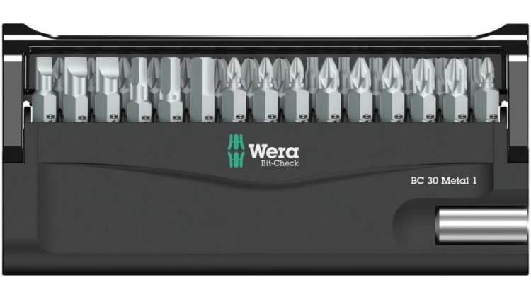ZESTAW BITÓW BIT-CHECK 30 METAL 1 SB, 30 CZ.