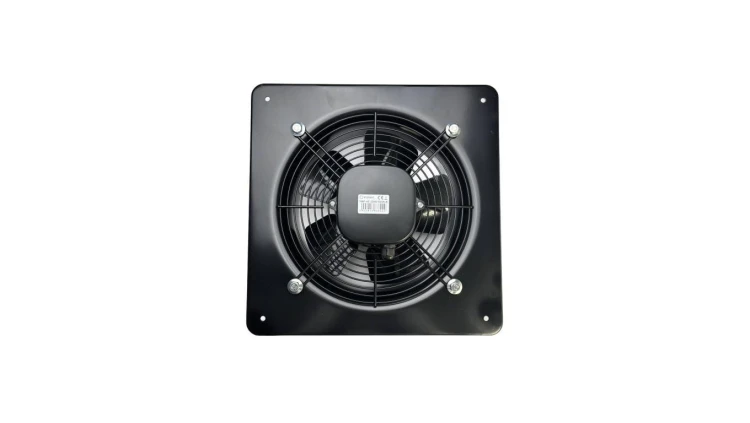 Wentylator ścienny przemysłowy kwadratowy YWF-4E-250B-92/25-B wyciągowy, fi 250 mm, 829 m3/h