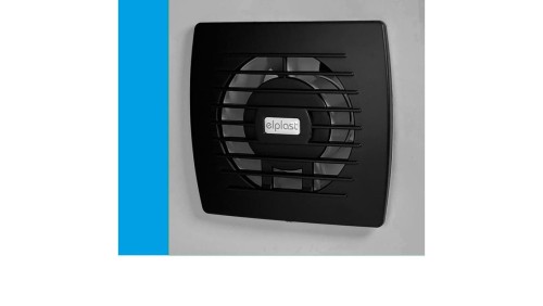 Wentylator domowy Eol 100B Onyx STANDARD, fi 100 mm, kolor czarny