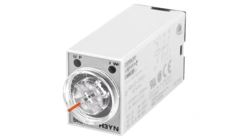 H3YN-2-200-230AC Przekaźnik czasowy 0,1s÷10min DPDT 250VAC/5A Uzas: 200÷230VAC