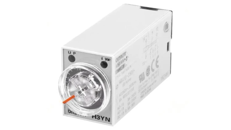 H3YN-2-200-230AC Przekaźnik czasowy 0,1s÷10min DPDT 250VAC/5A Uzas: 200÷230VAC