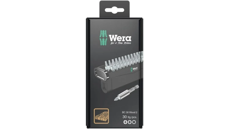 ZESTAW BITÓW BIT-CHECK 30 WOOD 2 SB, 30 CZ.