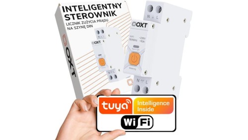 Inteligentny Sterownik OXT 63A Licznik WiFi Tuya T335