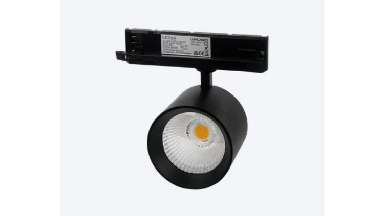 Reflektor na szynę Track light LUMICANTO 6-20W CCT 3000K 4000K 6000K 36/60 czarny 5 lat gwar.