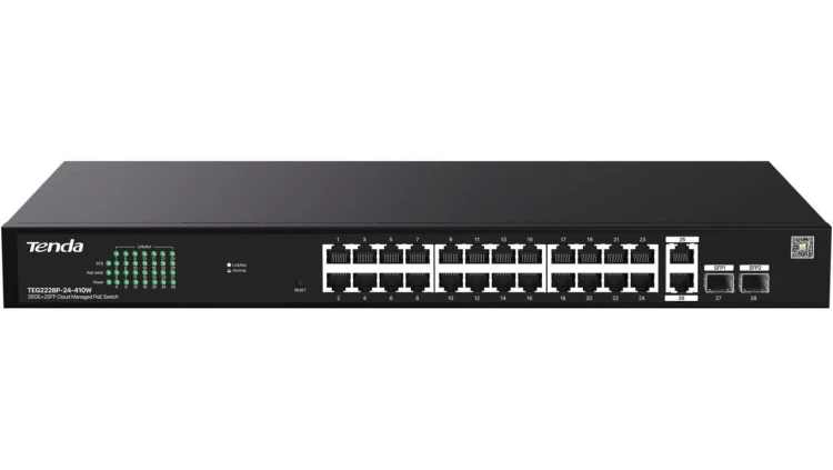 SWITCH POE TENDA TEG2228P-24-410W