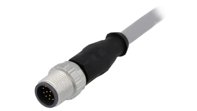 Złącze M12 męskie proste 5m 12pin 21348400C79050