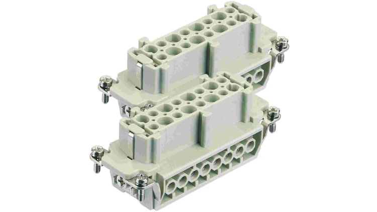 Złącze HAN prostokątne żeńskie 16pin 16A 500V 09330162711