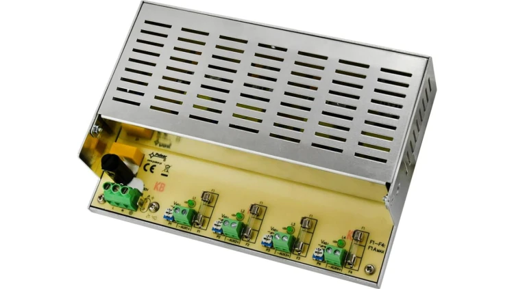 Zasilacz impulsowy wielowyjściowy z separowanymi wyjściami do zabudowy PSDCSEP-12V4X1A 12V/4A/4x1A