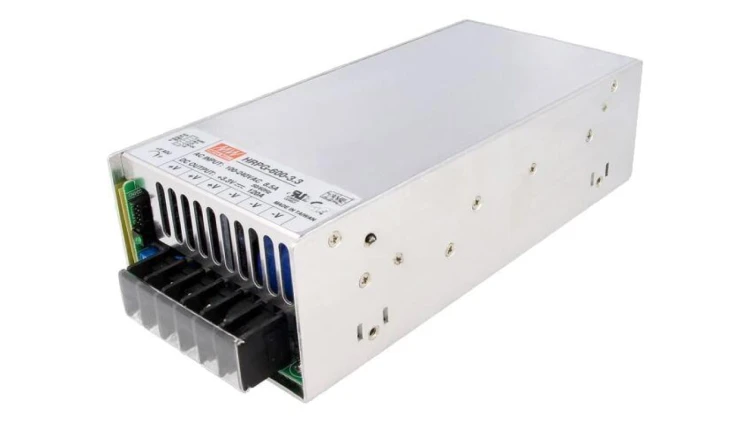 HRPG-600-3.3 Zasilacz impulsowy do wbudowania modułowy 396W 3,3VDC 120A