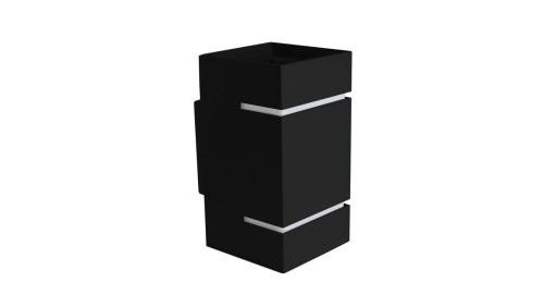 SQUALLA LUMO G9 KINKIET 230V IP20 80x150 CZARNY KWADRATOWY