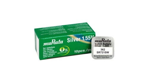 bateria srebrowa mini Murata 362 / SR721SW / SR58