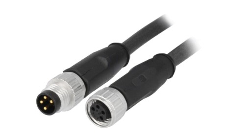 Złącze M8 męsko-żeńskie proste 2m 4pin 21348081489020