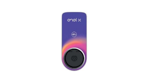 Stacja ładowania pojazdów Enel X JuiceBox Pro 3.01, 11 kW, 1-fazowy, wifi, LTE, SIM, RFID, EMM backend, z gniazdem