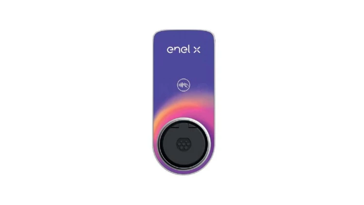Stacja ładowania pojazdów Enel X JuiceBox Pro 3.01, 11 kW, 1-fazowy, wifi, LTE, SIM, RFID, EMM backend, z gniazdem