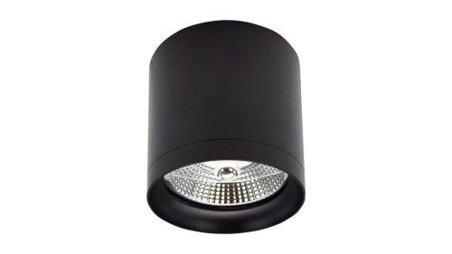 CHLOE AR111 NATYNKOWA ANTI-GLARE GU10 250V IP20 118x110mm CZARNY okrągła