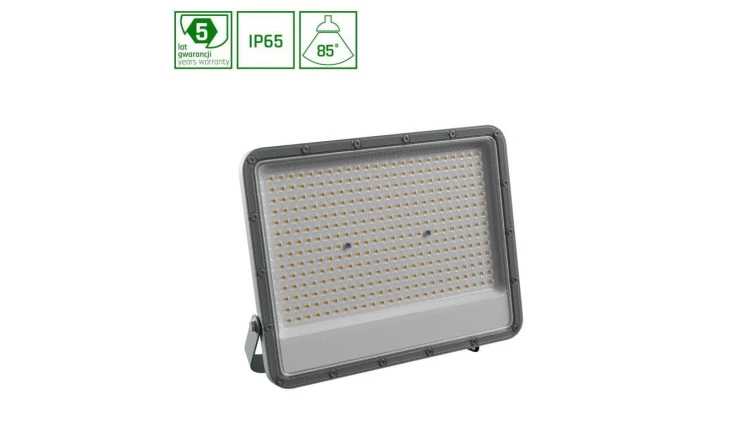 NOCTIS MAX 2 NAŚWIETLACZ 200W CW 230V 85ST IP65 346X286X40 MM SZARY 5 LAT GWARANCJI
