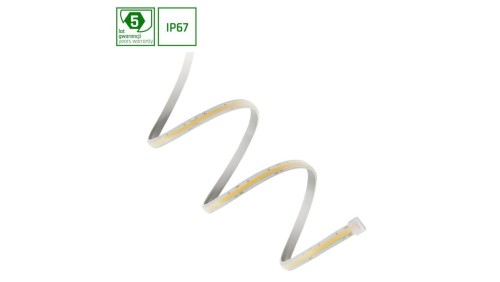 PASEK LED 55W/5m COB 24V WW 5 LAT 1M (ROLKA 5M) - w silikonie mattcoated IP67