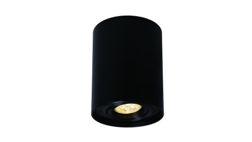 CHLOE GU10 NATYNKOWA GU10 250V IP20 94x125mm CZARNY OKRĄGŁA RUCHOMA