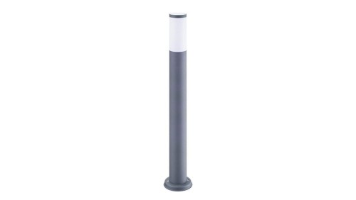 Lampa Ogrodowa LED Słupek E27 OSLO TUBA GOLDLUX (Polux) WYSOKA SZARY 100cm