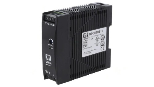 Zasilacz impulsowy: na szynę DIN, 50W, 12VDC, 4A, 85-264VAC