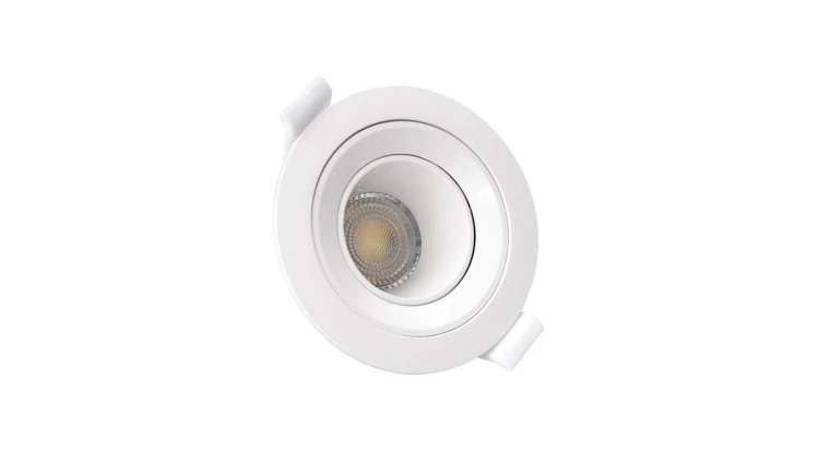 FIALE CORE DEEP GU10 OCZKO GU10 IP20 FI86X34MM BIAŁY OKRĄGŁA RUCHOMA