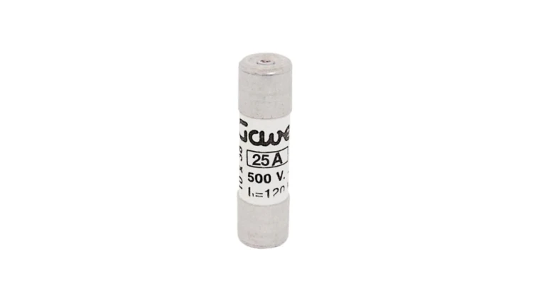 Wkładka topikowa cylindryczna CH 10x38 gG 25A/500V z wybijakiem, 30F25GLIF