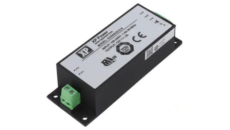 Zasilacz impulsowy: do wbudowania, 60W, 12VDC, 5A