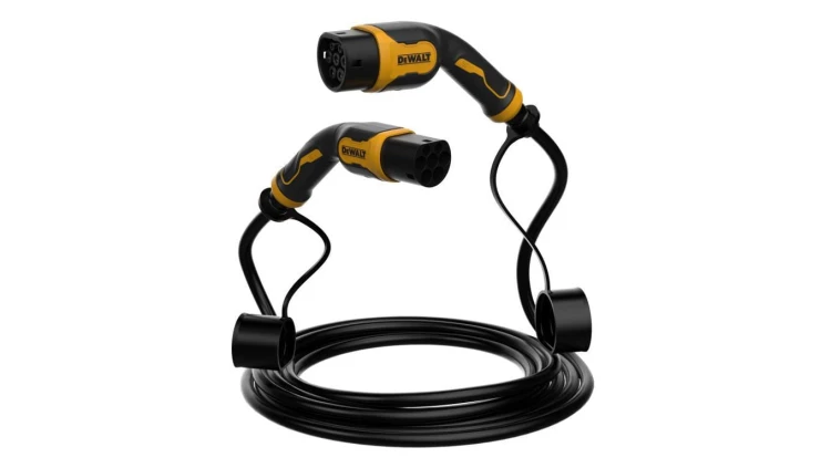 DeWalt Kabel ładujący 22kW typu 2 do typu 2 ev 32A IP65 5m