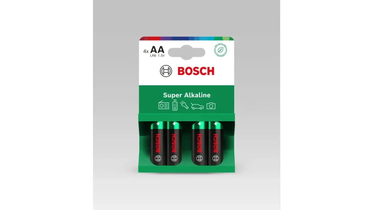AA bateria LR6 R6 Bosch Super Alkaline LR6SA4B/00