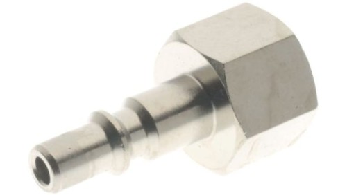 Adapter gwintowany typu kolanko gwint – rura RS PRO 1/8 in Female rodzaj Żeński Gwintowany Mosiądz 1/8in