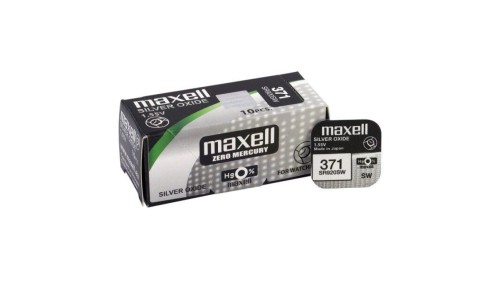 bateria srebrowa mini Maxell 371 / SR920SW / SR69