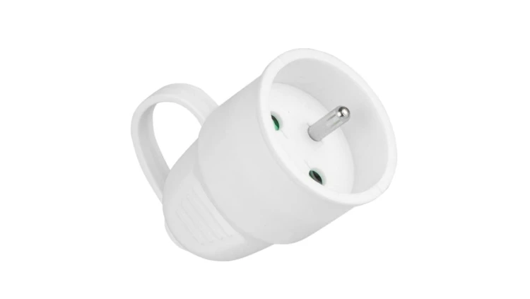 Gniazdo French białe z uchwytem, na kabel, 16A VA0283 VAYOX