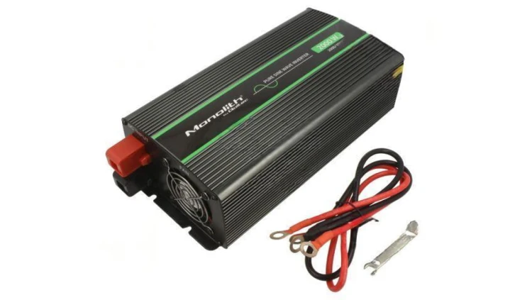 QOLTEC-51938 Przetwornica: DC/AC, 1kW, 230VAC, 24VDC, 135x290x75mm