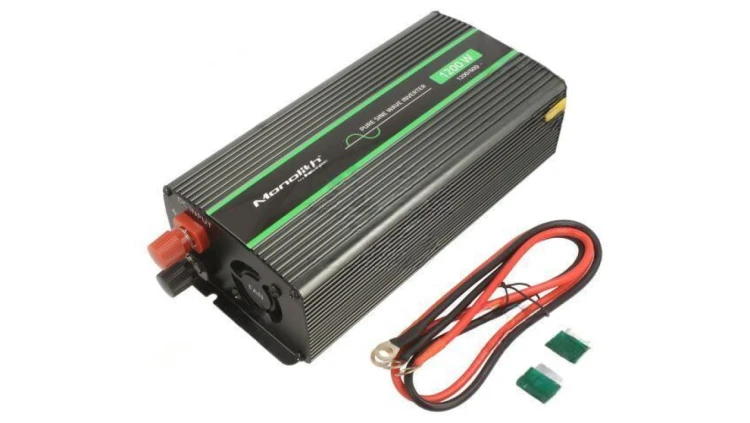QOLTEC-51937 Przetwornica: DC/AC, 600W, 230VAC, 24VDC, 105x245x55mm