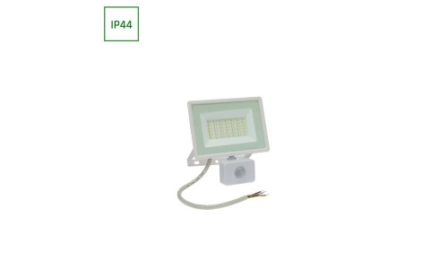NOCTIS LUX 3 NAŚWIETLACZ 30W WW 230V IP44 150x190x53mm BIAŁY czujnik ruchu PIR