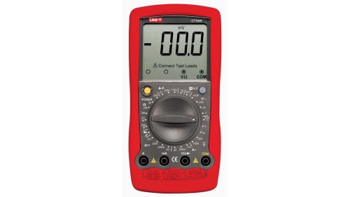 Multimetr miernik cyfrowy uniwersalny do 750V 20A AC/DC Om, F, temp UT-58B