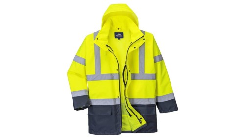 KURTKA OSTRZEGAWCZA OCIEPLANA S766YNR HI-VIS 5W1 XL