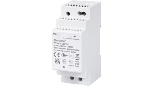 ZASILACZ IMPULSOWY NA SZYNĘ DIN YINGJIAO YSD30S-1202000 12V/24W/2A
