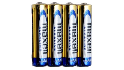 bateria alkaliczna Maxell Alkaline LR03 / AAA (shrink) - 4 sztuki