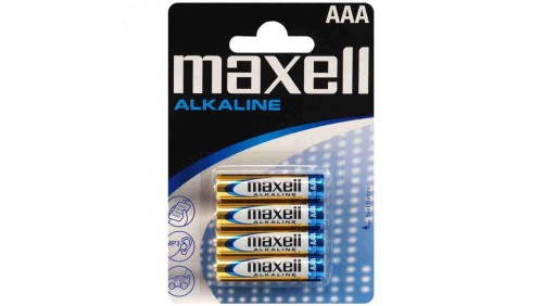 bateria alkaliczna Maxell Alkaline LR03 / AAA - 4 sztuki