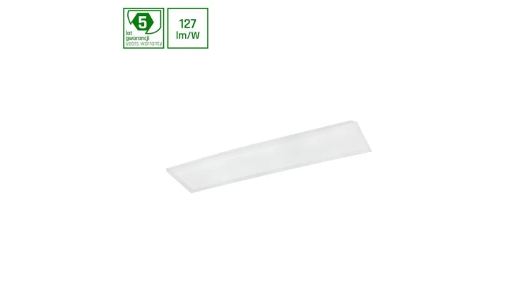 ALGINE PANEL BACKLIGHT 30W WW 230V 120st IP20 300x1200x32 BIAŁY 5 lat gw.