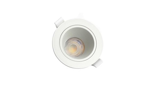 FIALE CORE ANTI-GLARE GU10 OCZKO GU10 IP20 FI95X46MM BIAŁY OKRĄGŁA