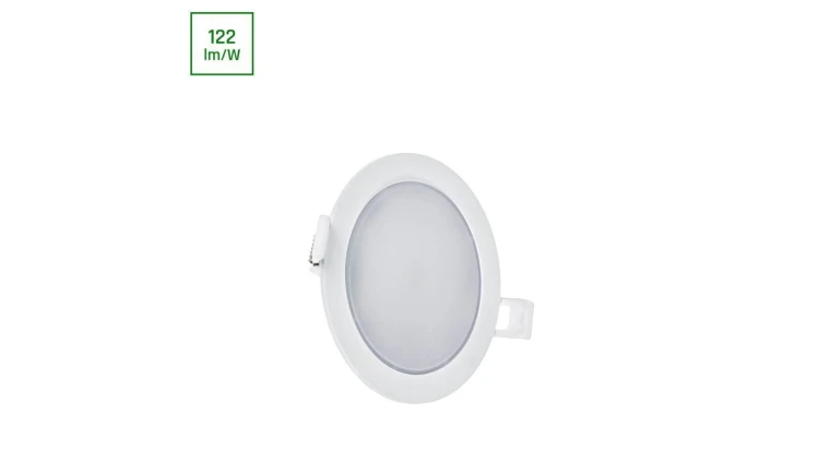 ALGINE ECO 2w1 NATYNK-PODTYNK DOWNLIGHT 6W NW 230V 110st IP20 IK06 115x35mm BIAŁY okrągła