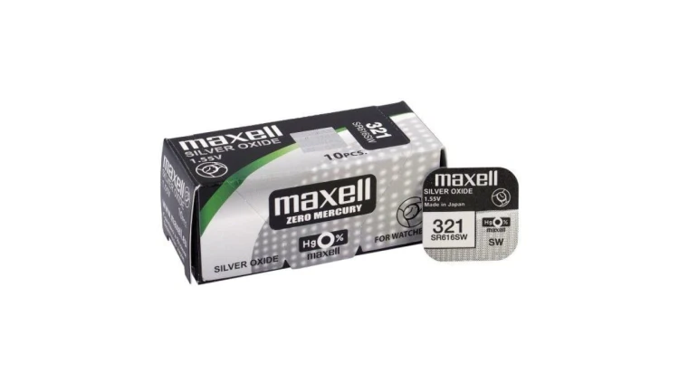 bateria srebrowa mini Maxell 321 / SR616SW / SR65